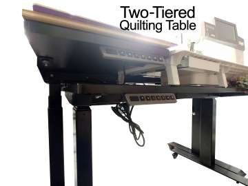 Two Tier Quilting Table